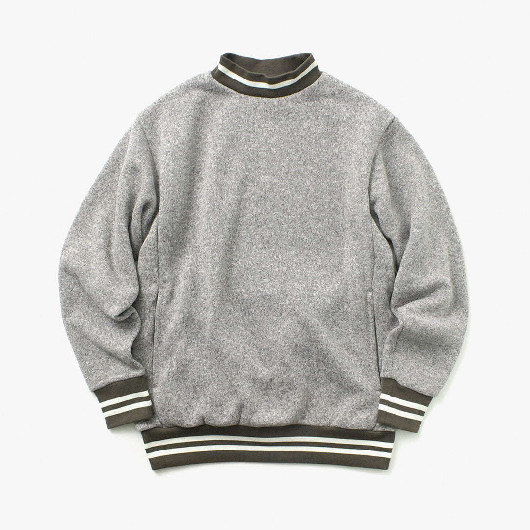 【30%OFF】BURLAP OUTFITTER(バーラップアウトフィッター) ニットフリース モックトップ