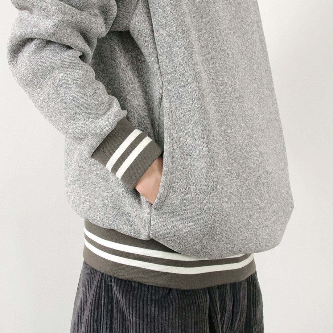 【30%OFF】BURLAP OUTFITTER(バーラップアウトフィッター) ニットフリース モックトップ