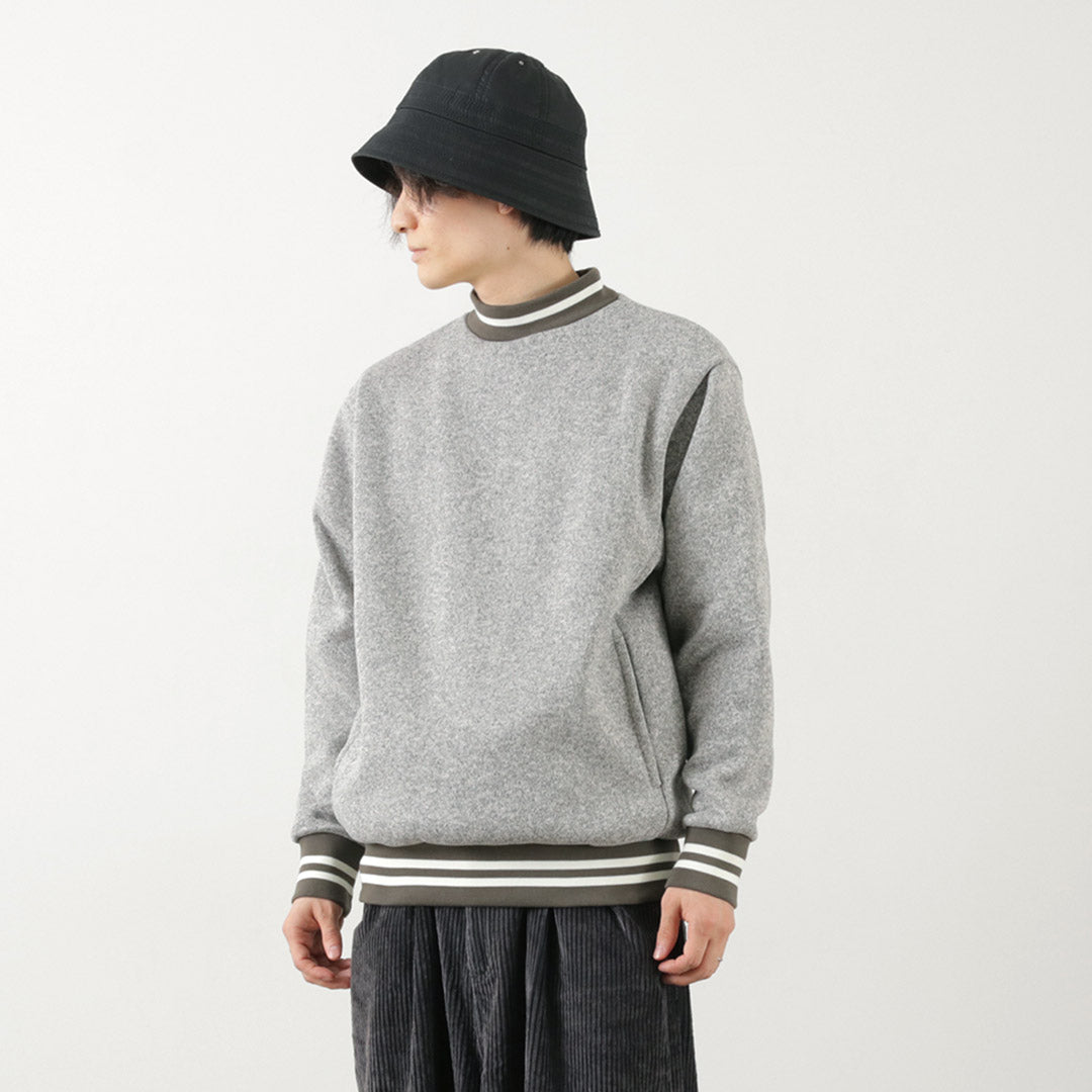 【30%OFF】BURLAP OUTFITTER(バーラップアウトフィッター) ニットフリース モックトップ
