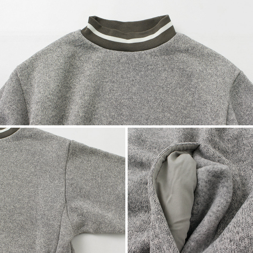 【30%OFF】BURLAP OUTFITTER(バーラップアウトフィッター) ニットフリース モックトップ