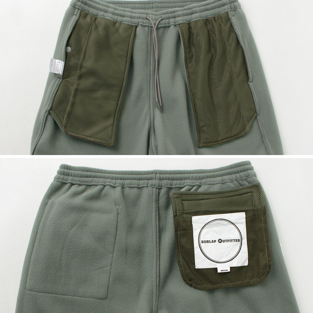 BURLAP OUTFITTER(バーラップアウトフィッター) フリース トラックパンツ