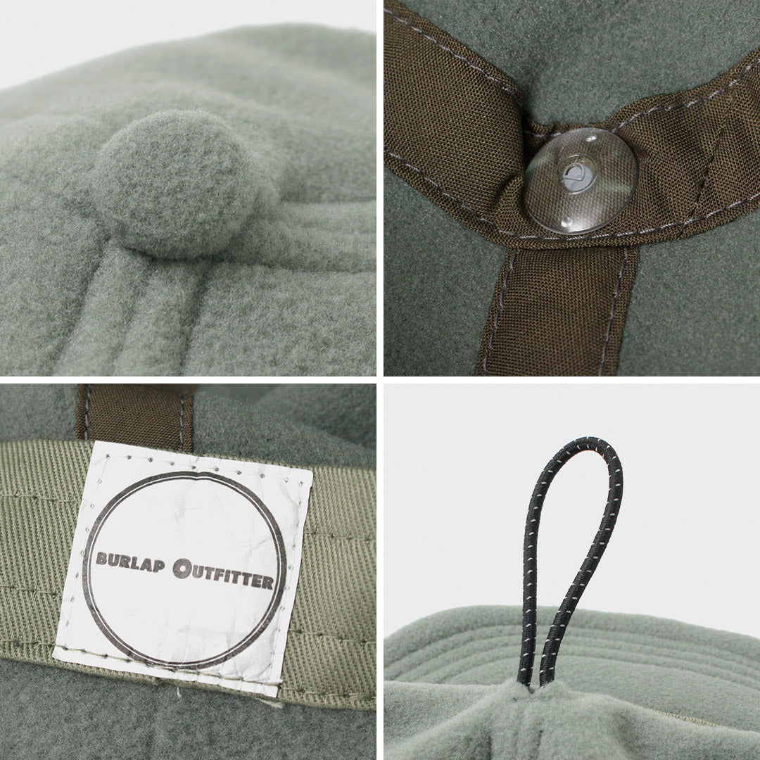BURLAP OUTFITTER(バーラップアウトフィッター) フリース 3パネルキャップ