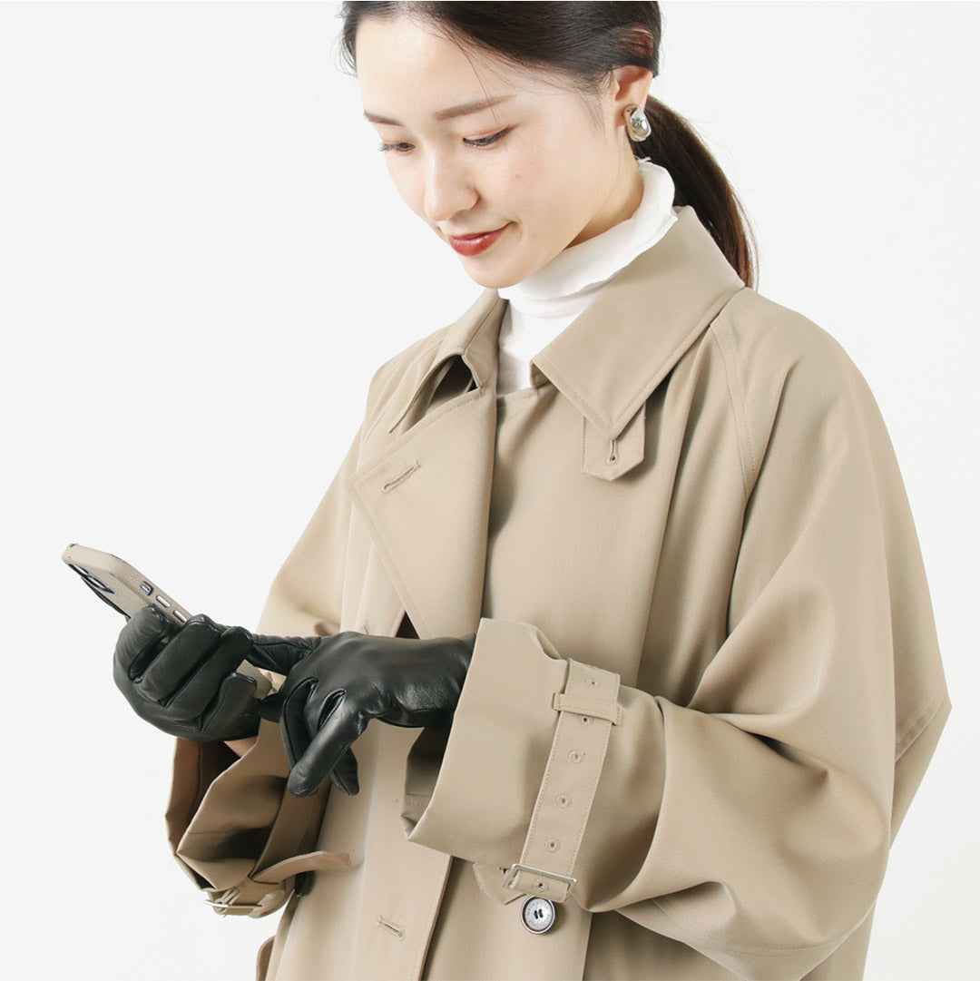 GLOVES(グローブス) レディース タッチ 2カラー ラムスキン グローブ