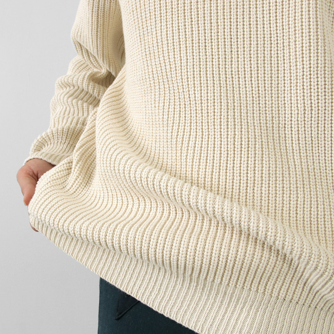 BINGHAMTON KNITTING COMPANY(ビンガムトンニッティングカンパニー) シェーカー クルーニット