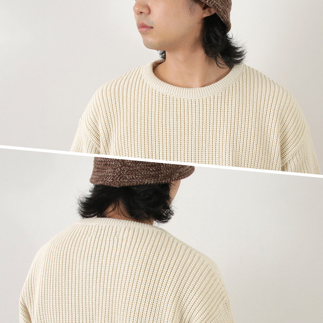 BINGHAMTON KNITTING COMPANY(ビンガムトンニッティングカンパニー) シェーカー クルーニット