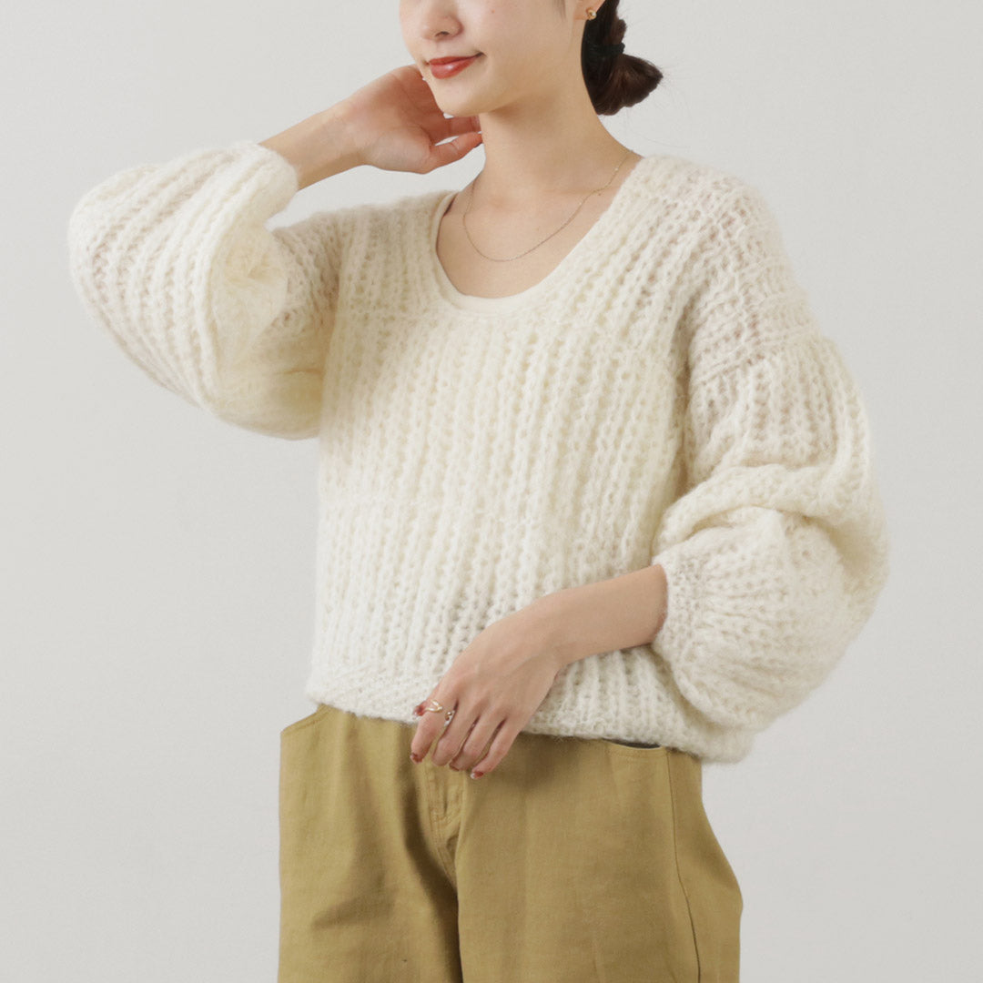 【30%OFF】MICHELE&HOVEN(ミシェルアンドホーヴン) ノラ クロップドニット