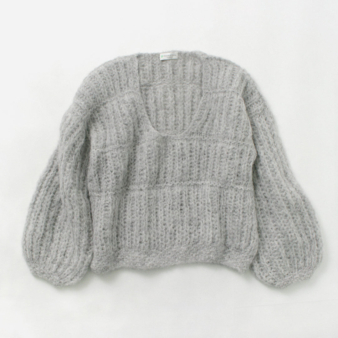 【30%OFF】MICHELE&HOVEN(ミシェルアンドホーヴン) ノラ クロップドニット