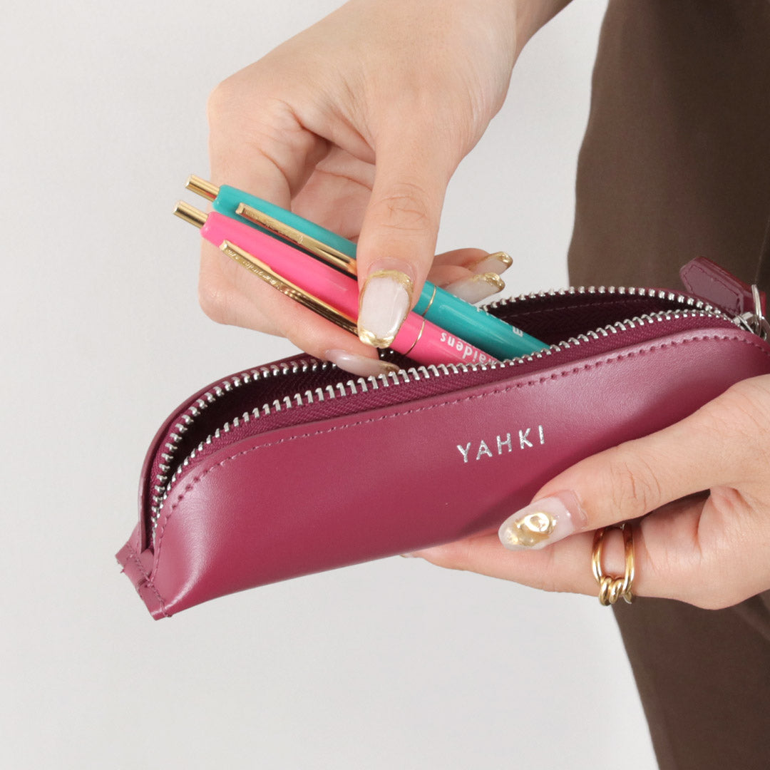 【30%OFF】YAHKI(ヤーキ) W FACE ペンケース