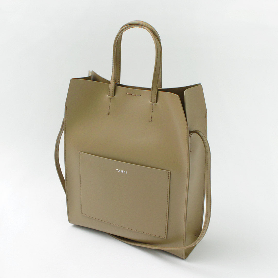 【50%OFF】YAHKI(ヤーキ) W FACE 2Way ポケット トートバッグ