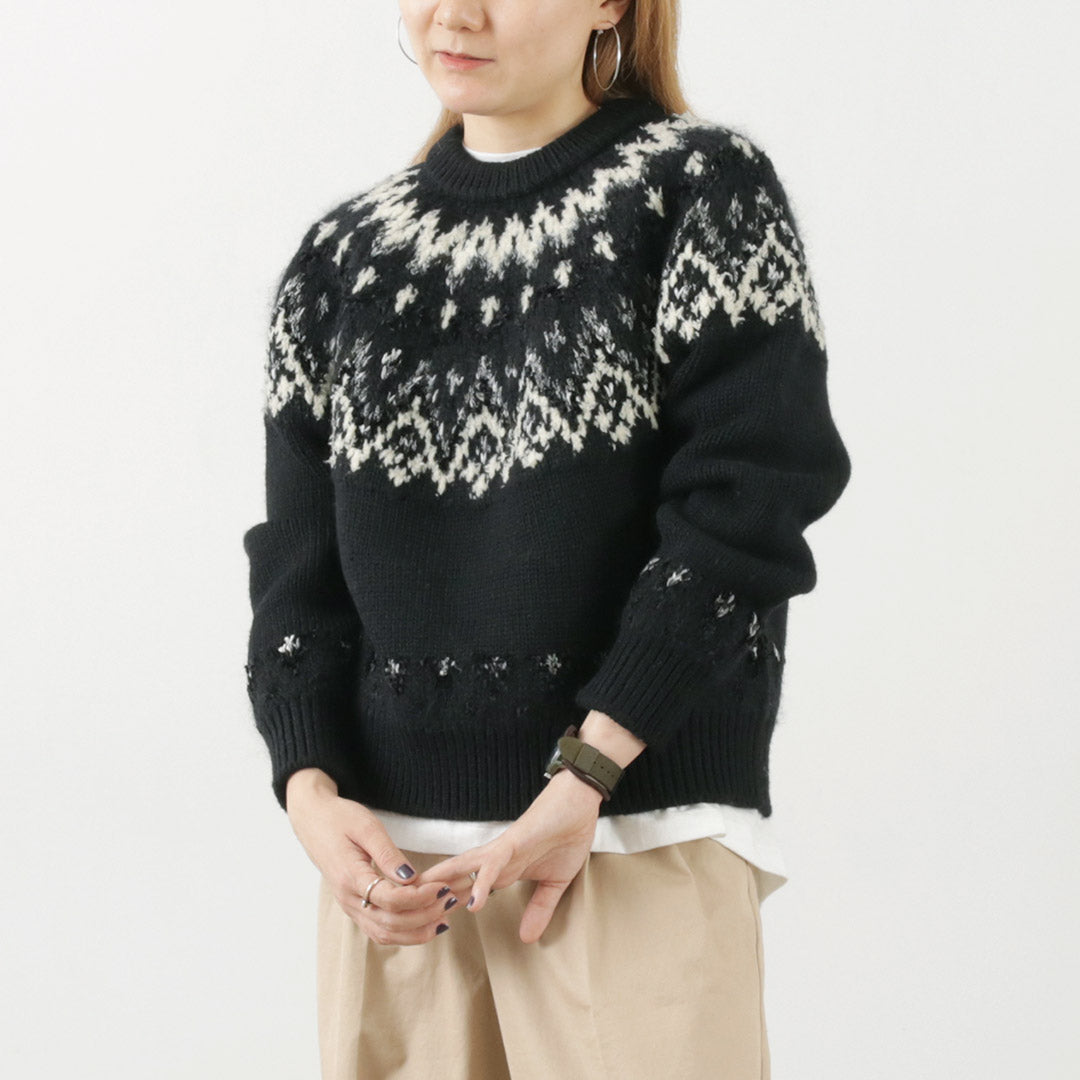 COOHEM(コーヘン) ノルディックニット プルオーバー