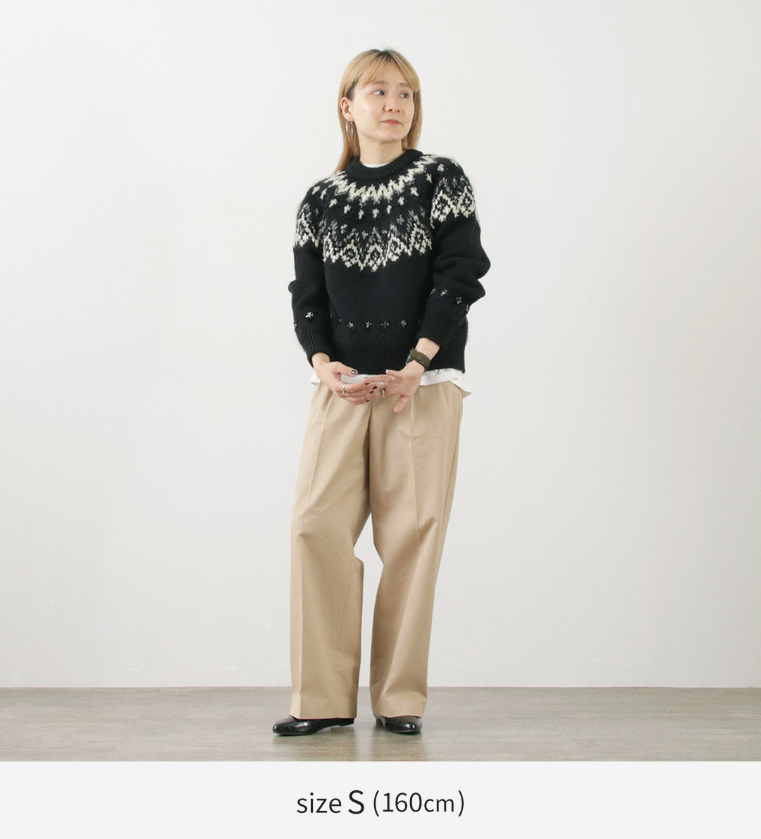 COOHEM(コーヘン) ノルディックニット プルオーバー