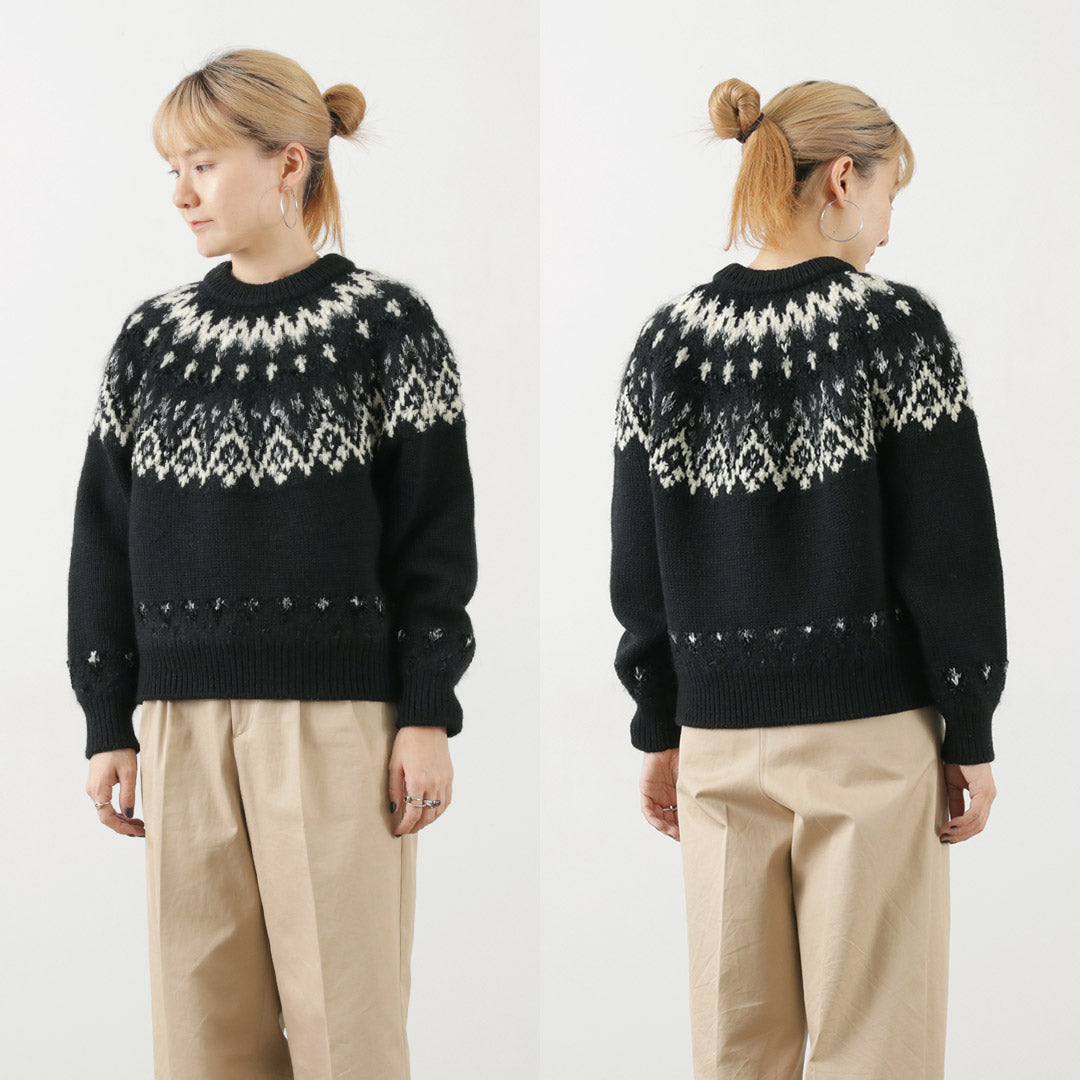 COOHEM(コーヘン) ノルディックニット プルオーバー