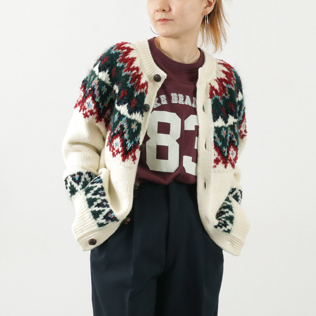 COOHEM(コーヘン) ノルディックニット カーディガン