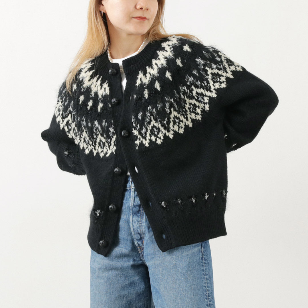 COOHEM(コーヘン) ノルディックニット カーディガン