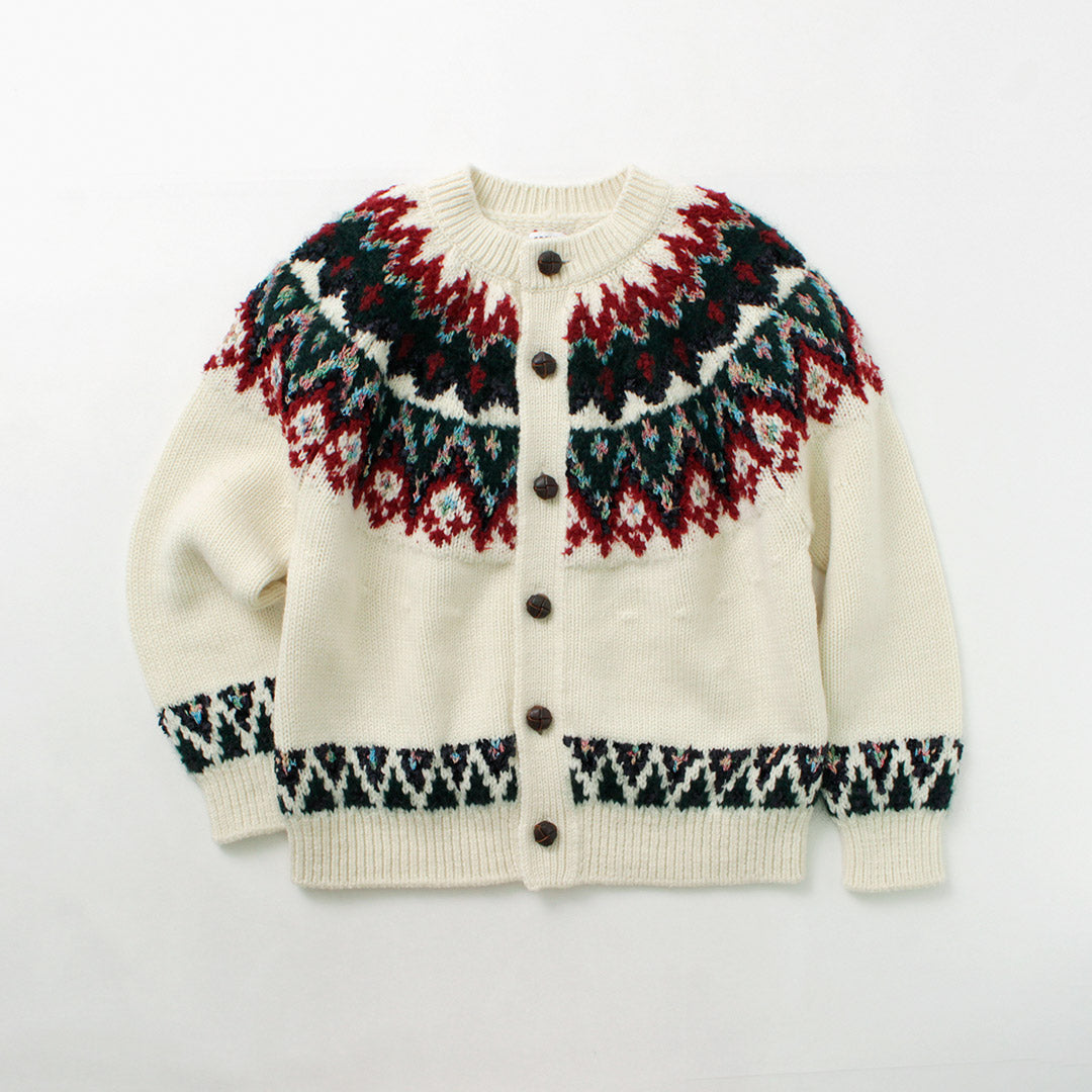 COOHEM(コーヘン) ノルディックニット カーディガン