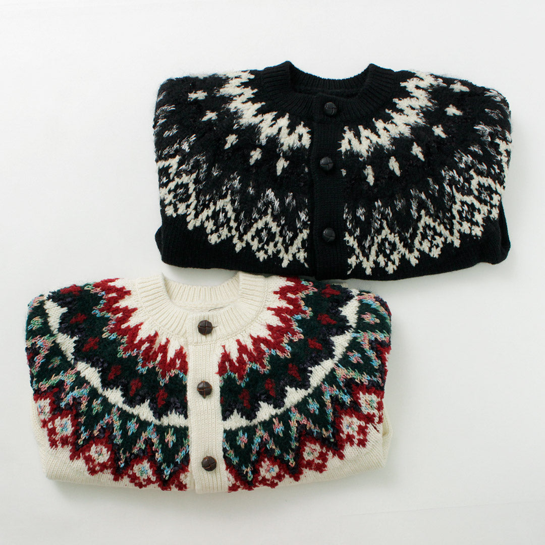 COOHEM(コーヘン) ノルディックニット カーディガン