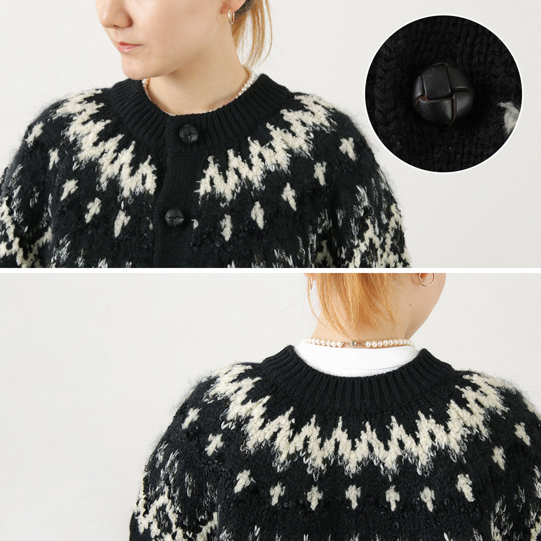 COOHEM(コーヘン) ノルディックニット カーディガン