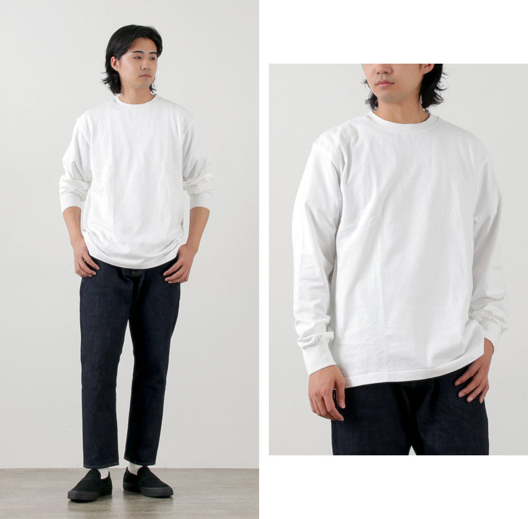 YONETOMI NEW BASIC(ヨネトミニューベーシック) ニューベーシック Tシャツ ロングスリーブ