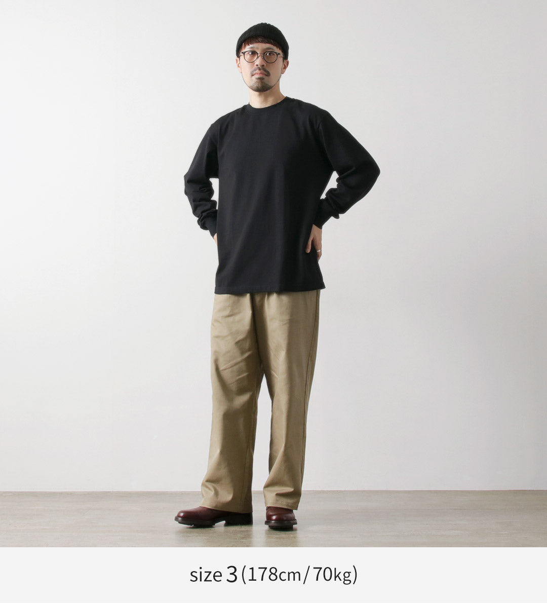 YONETOMI NEW BASIC(ヨネトミニューベーシック) ニューベーシック Tシャツ ロングスリーブ