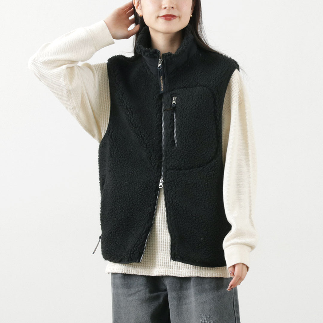 【20%OFF】PENDLETON(ペンドルトン) ボア スタンドベスト 2024年モデル