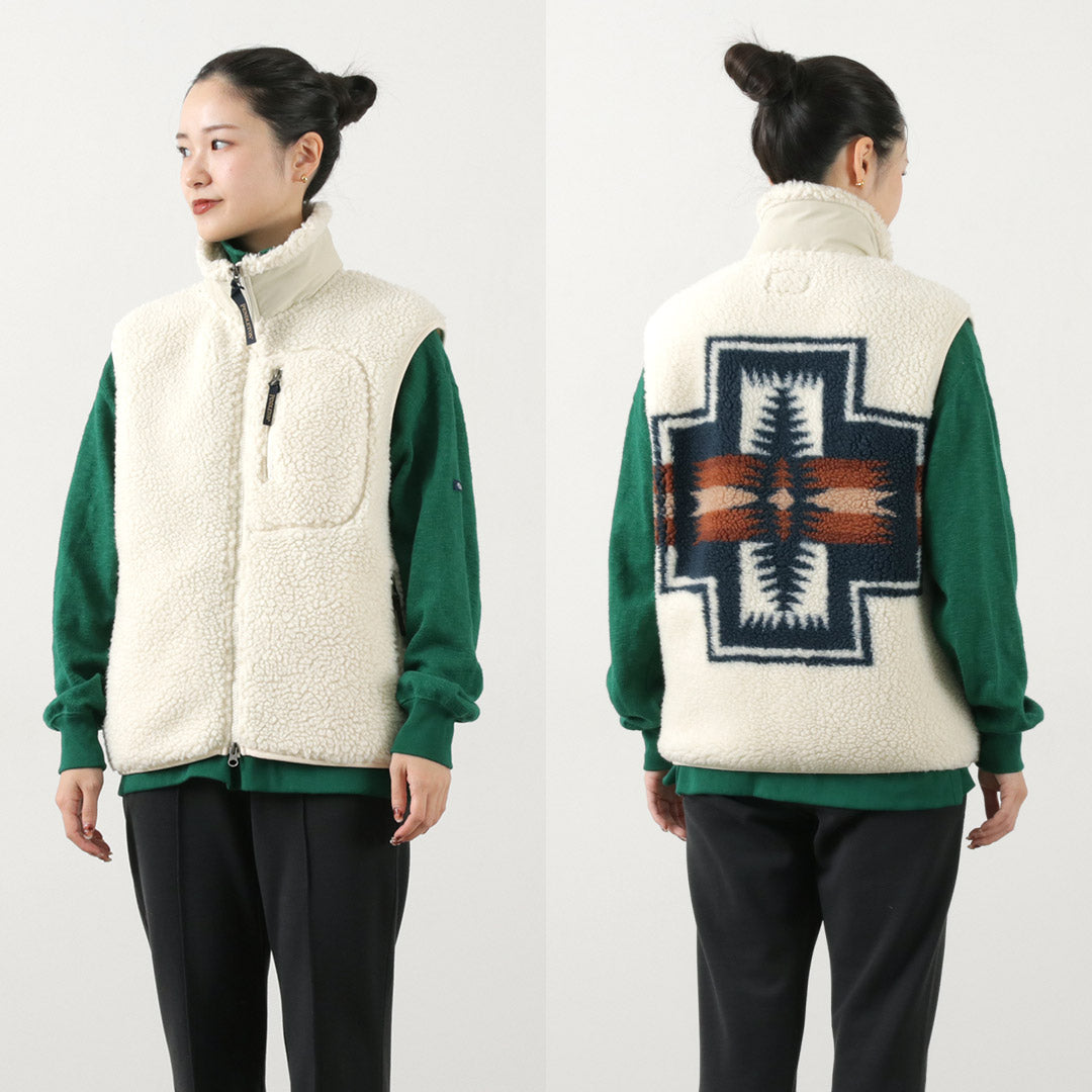 【20%OFF】PENDLETON(ペンドルトン) ボア スタンドベスト 2024年モデル