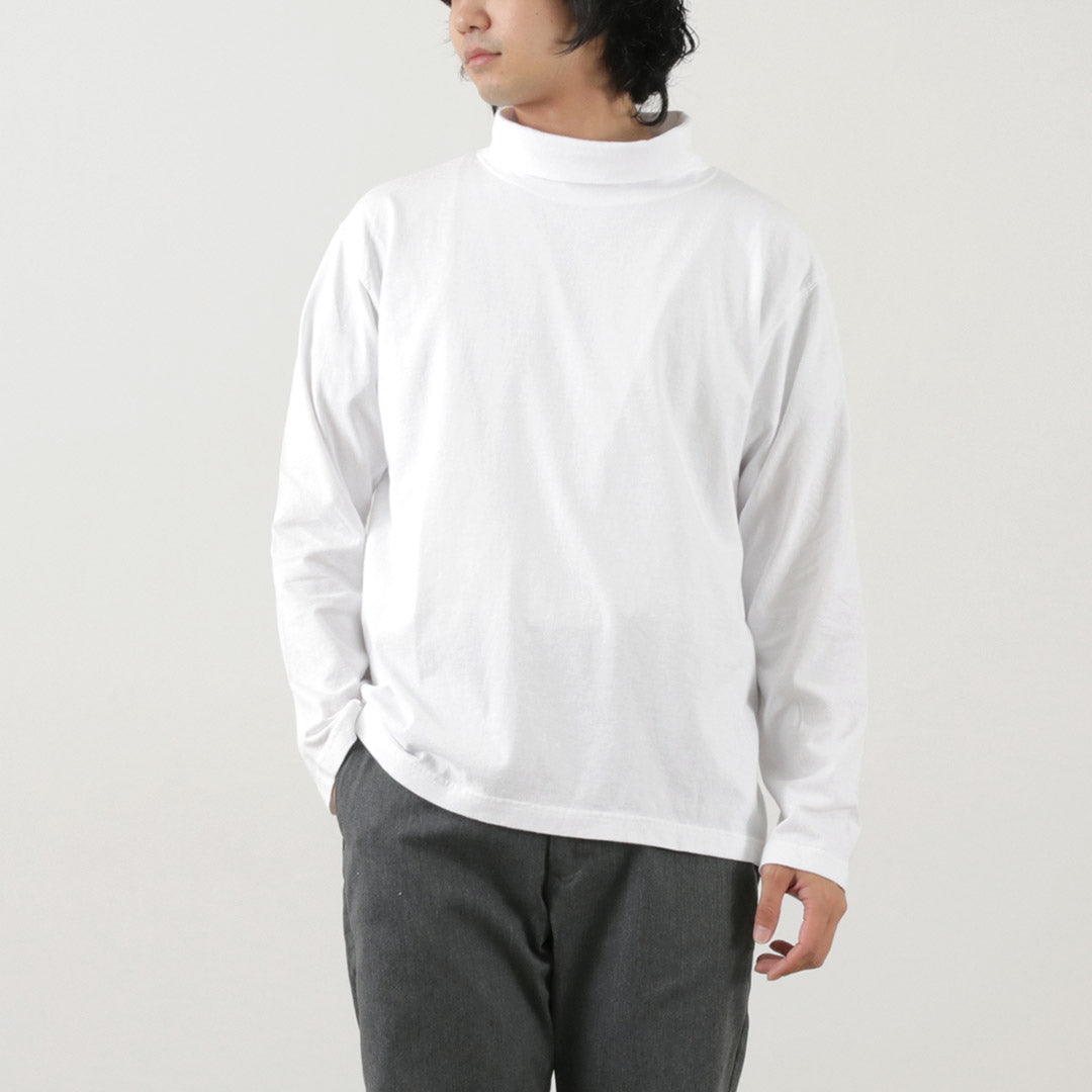 【30%OFF】GOOD ON(グッドオン) ロングスリーブ タートルネックTシャツ