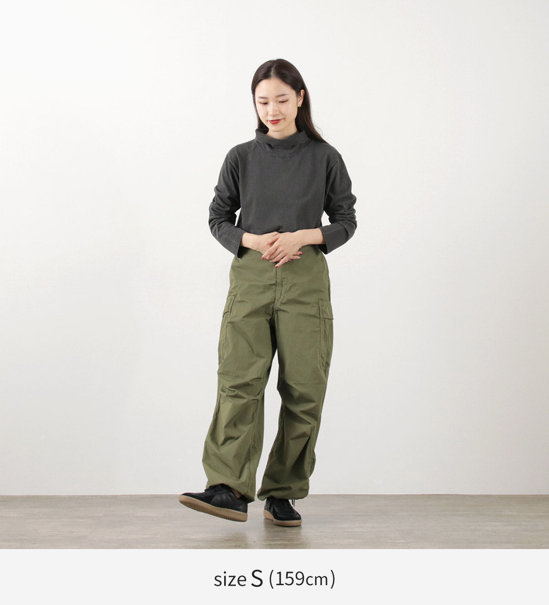 【30%OFF】GOOD ON(グッドオン) ロングスリーブ タートルネックTシャツ