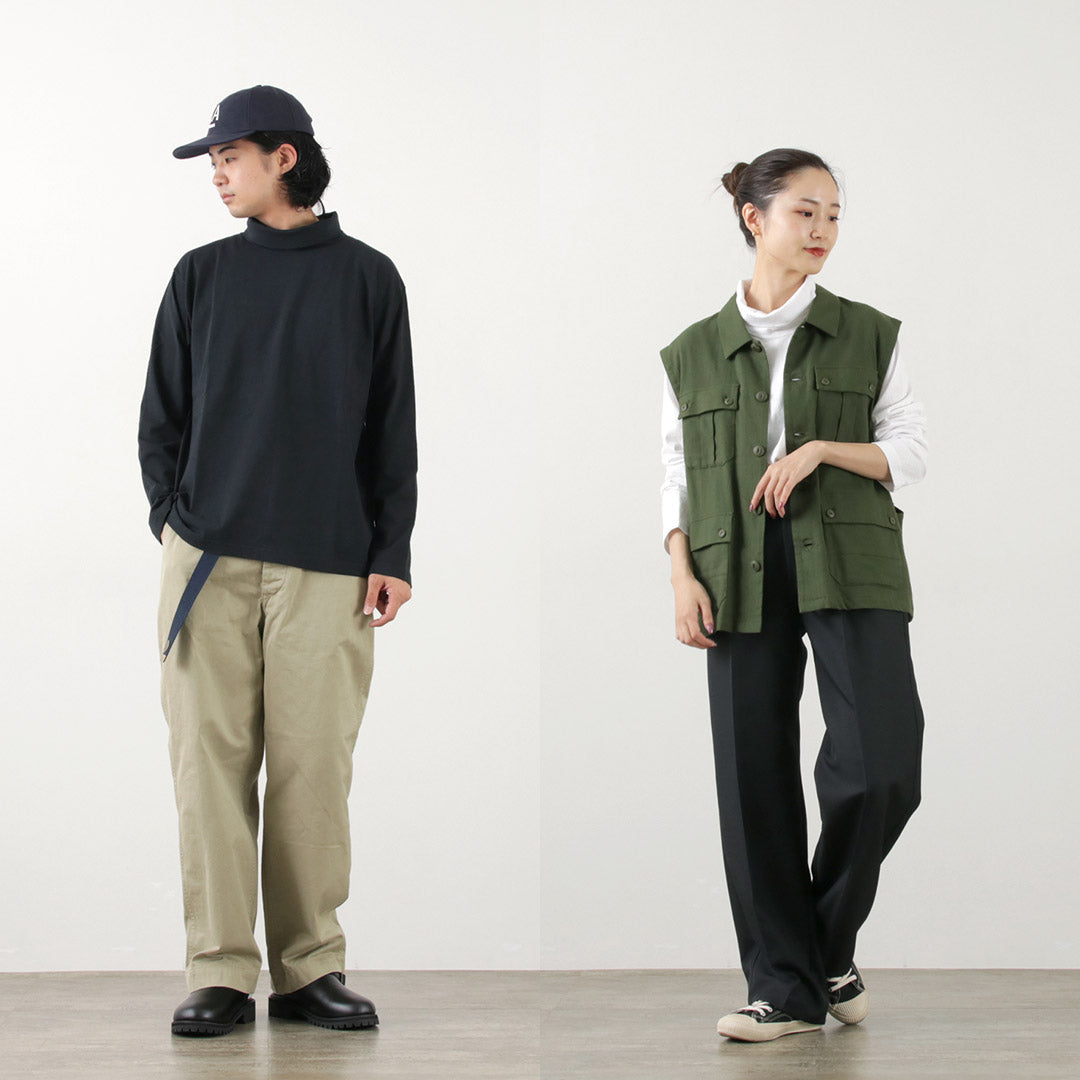 【30%OFF】GOOD ON(グッドオン) ロングスリーブ タートルネックTシャツ