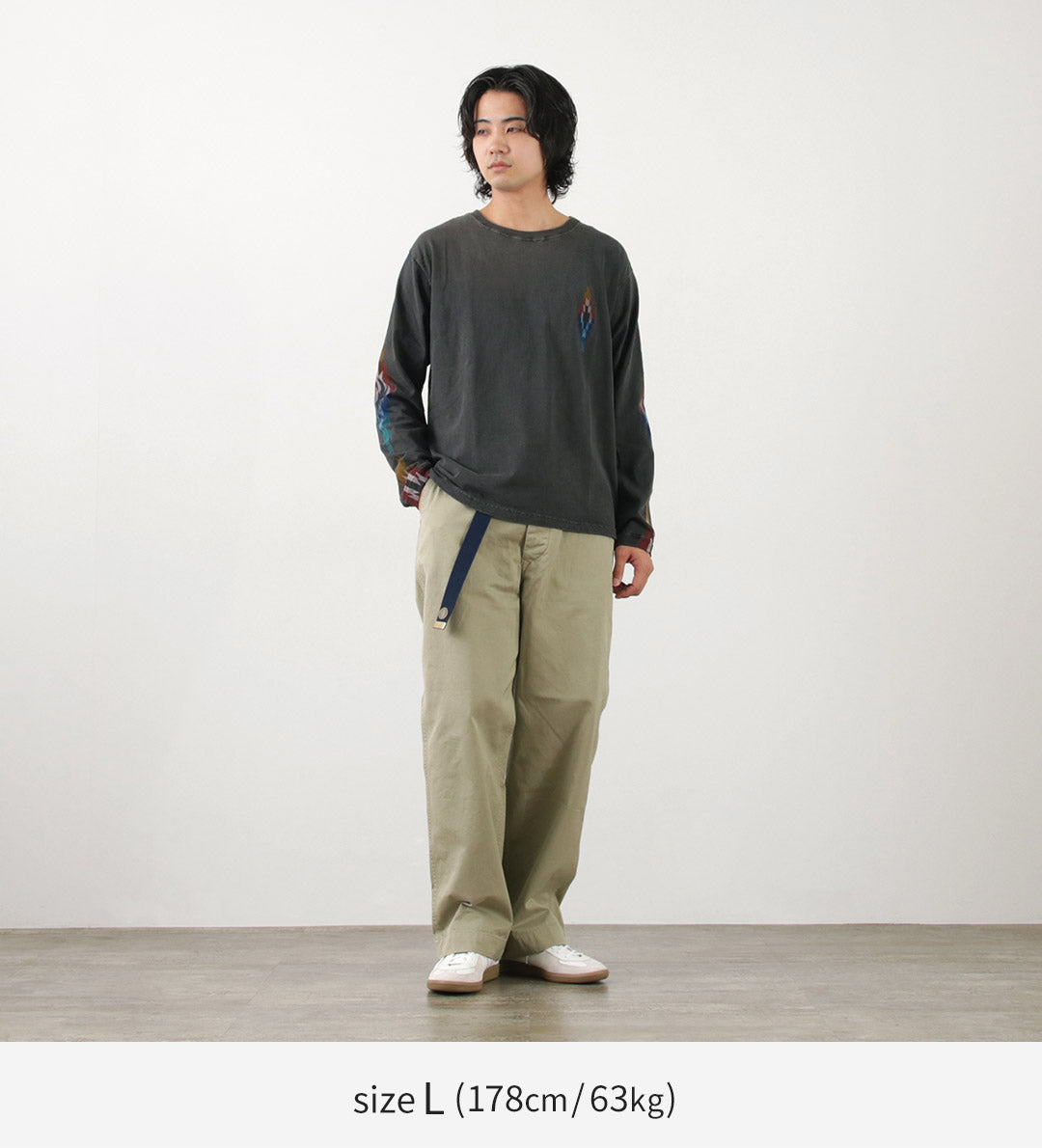 【30%OFF】GOOD ON(グッドオン) チマヨ ロングスリーブ クルーTシャツ