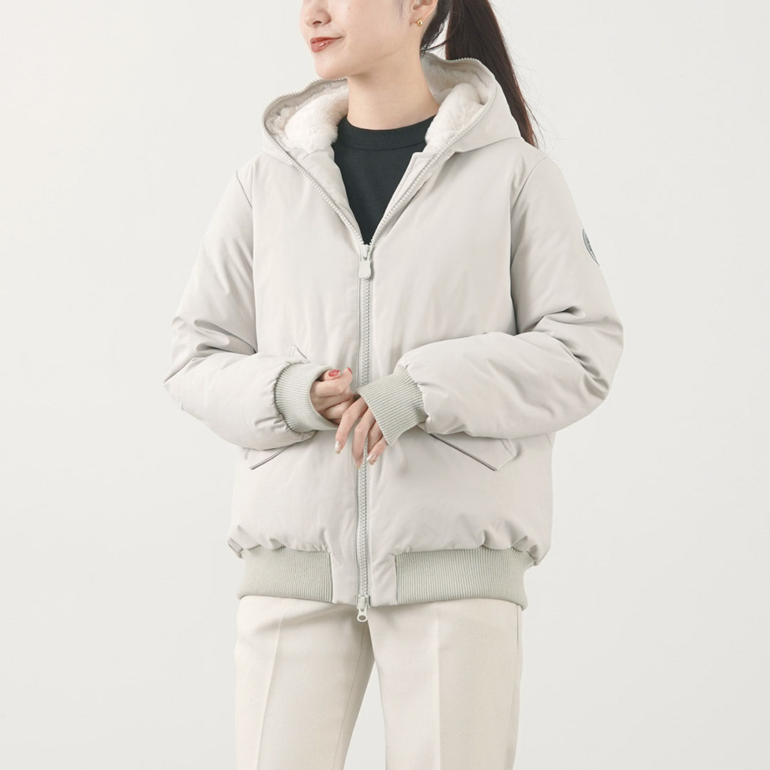 【40%OFF】SAVE THE DUCK(セーブザダック) ヒサエ シンセティックダウン フライトジャケット