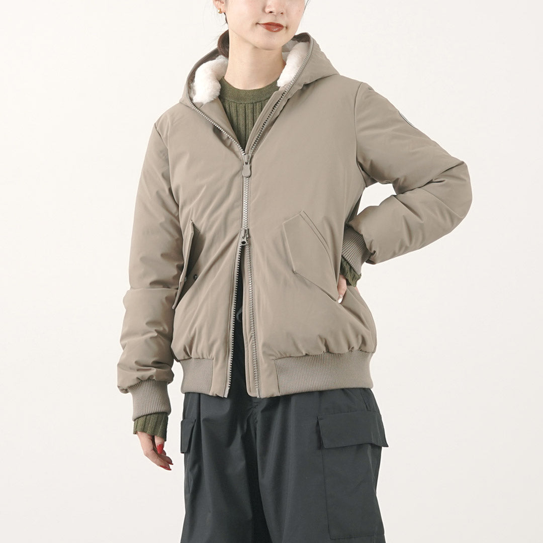 【40%OFF】SAVE THE DUCK(セーブザダック) ヒサエ シンセティックダウン フライトジャケット