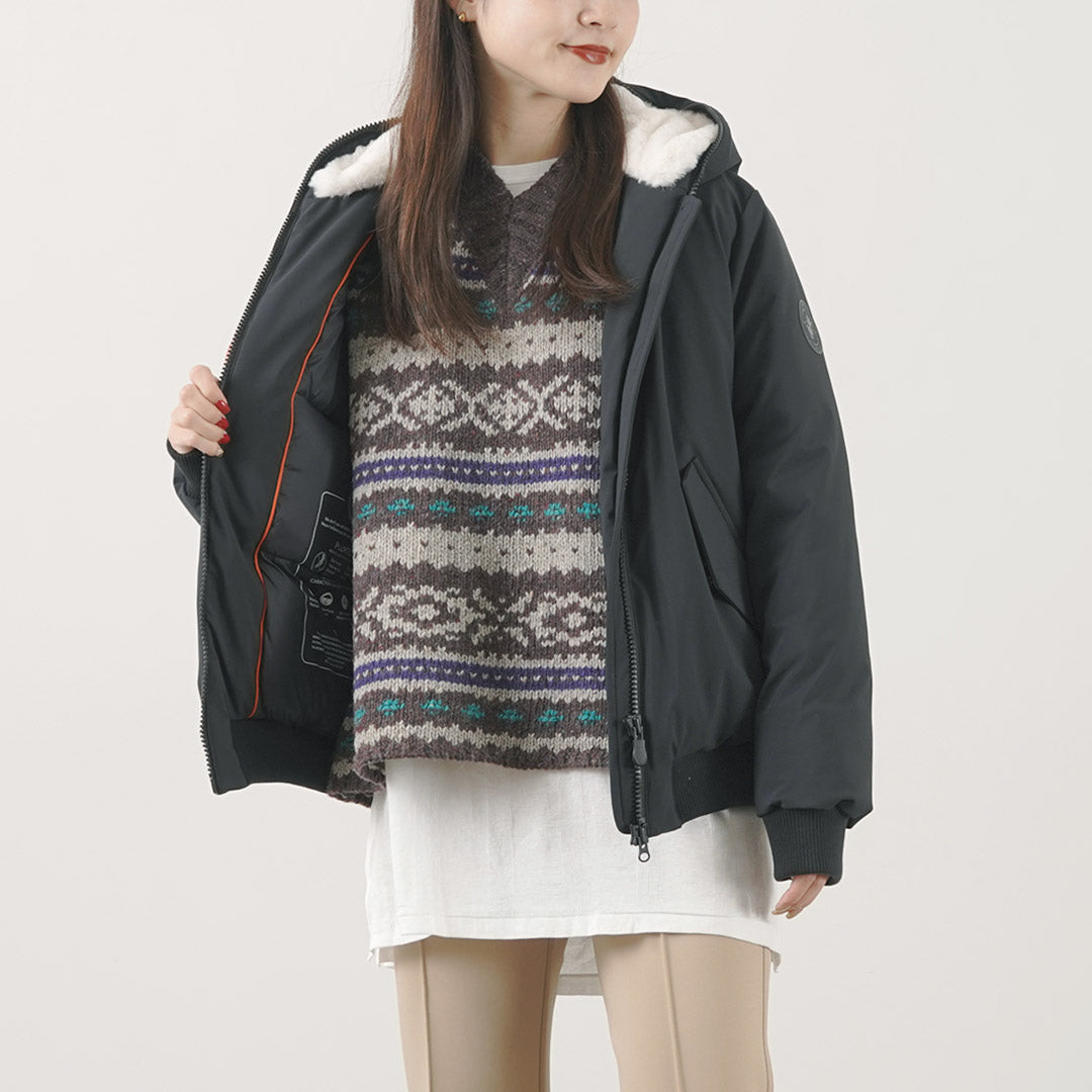 【40%OFF】SAVE THE DUCK(セーブザダック) ヒサエ シンセティックダウン フライトジャケット