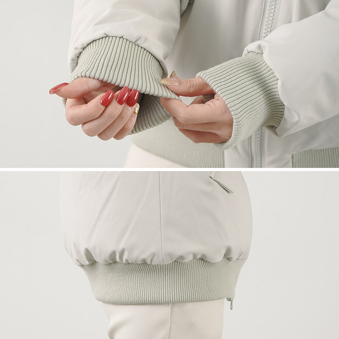 【40%OFF】SAVE THE DUCK(セーブザダック) ヒサエ シンセティックダウン フライトジャケット