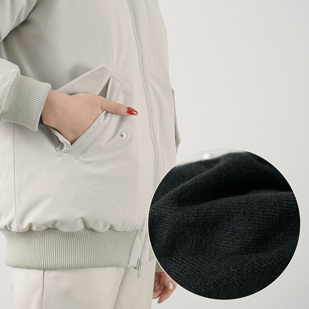 【40%OFF】SAVE THE DUCK(セーブザダック) ヒサエ シンセティックダウン フライトジャケット