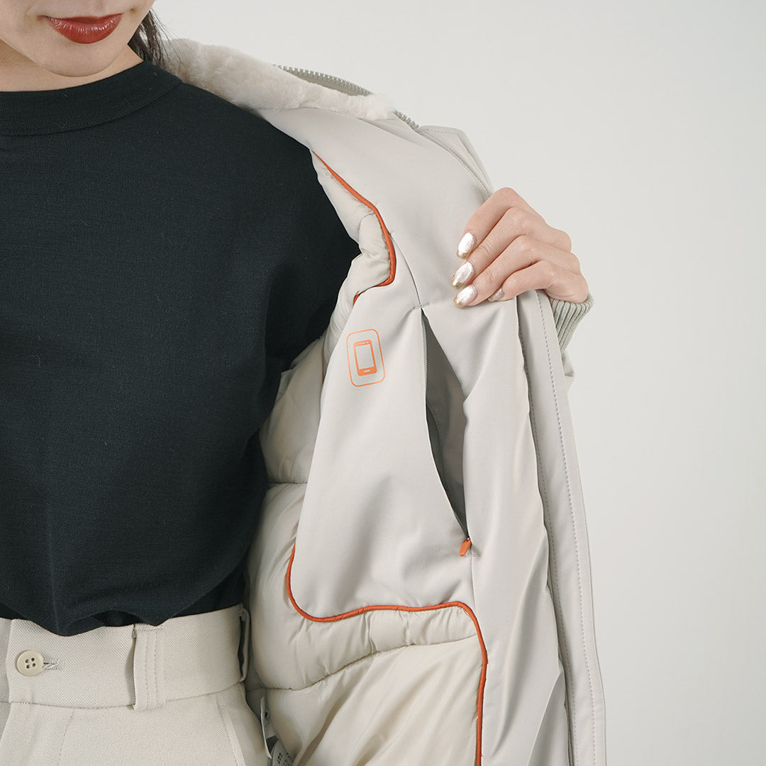 【40%OFF】SAVE THE DUCK(セーブザダック) ヒサエ シンセティックダウン フライトジャケット