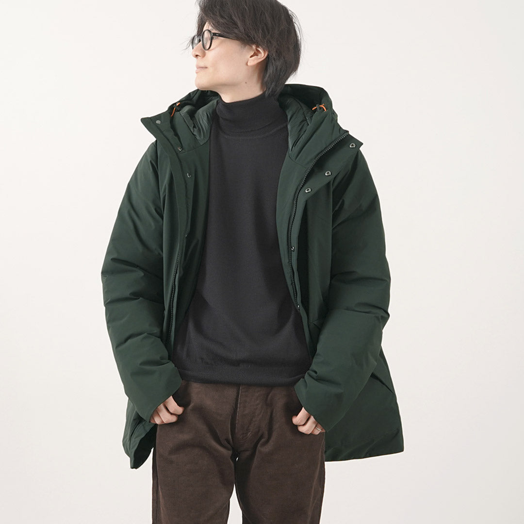 【50%OFF】SAVE THE DUCK(セーブザダック) フィリス シンセティックダウン フード ミドルジャケット