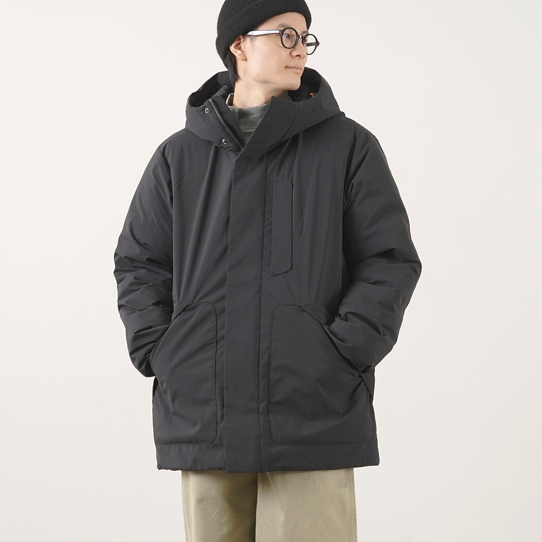 【50%OFF】SAVE THE DUCK(セーブザダック) フィリス シンセティックダウン フード ミドルジャケット