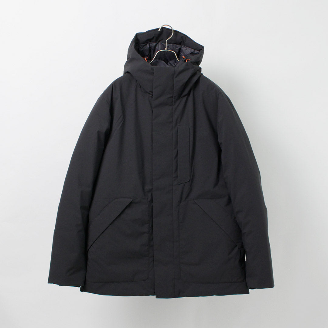 【30%OFF】SAVE THE DUCK(セーブザダック) フィリス シンセティックダウン フード ミドルジャケット