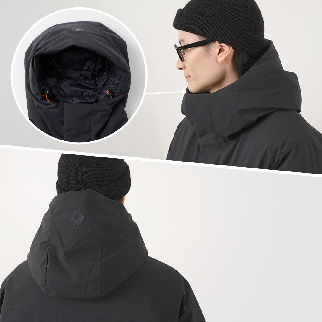 【30%OFF】SAVE THE DUCK(セーブザダック) フィリス シンセティックダウン フード ミドルジャケット