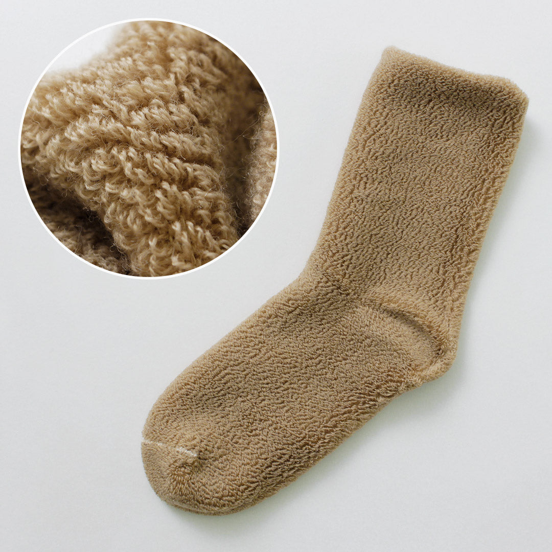 ROTOTO(ロトト) ダブルフェイス コージー スリーピングソックス エクストラファインメリノ