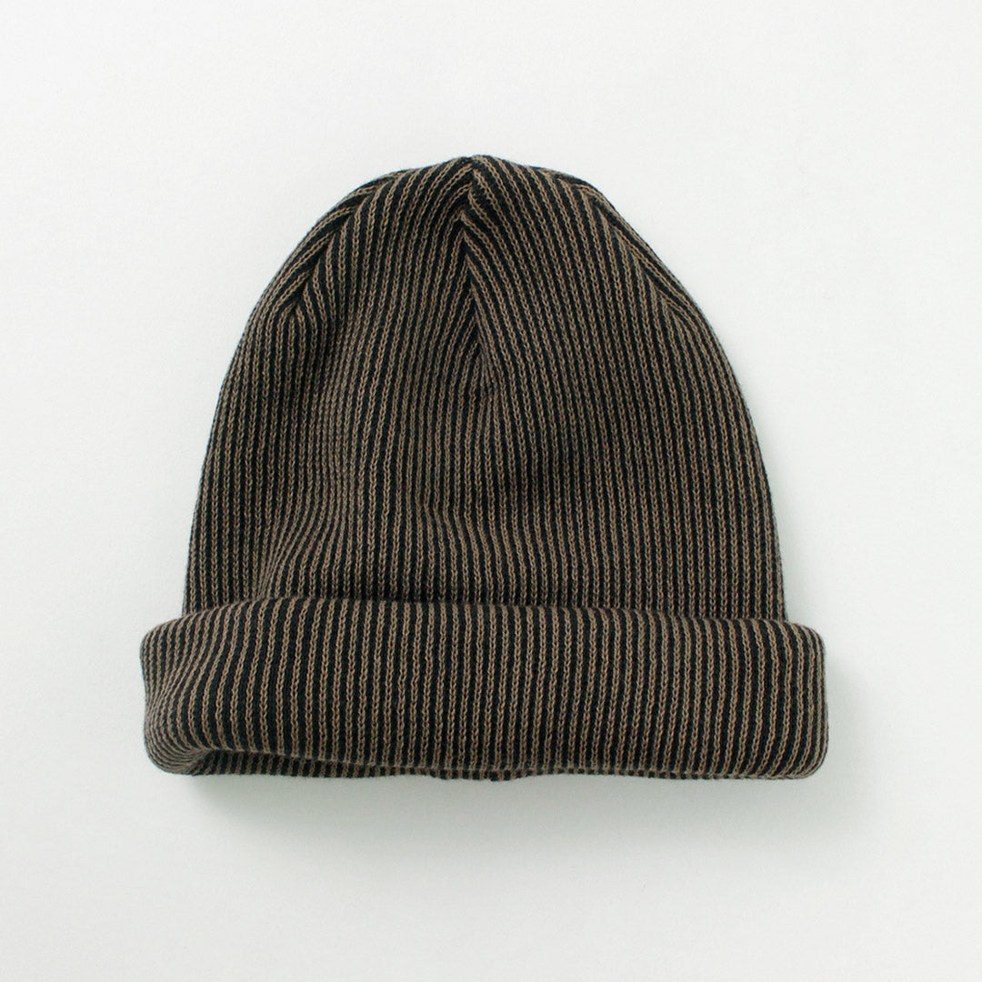 ROTOTO(ロトト) スーパーソフト 2WAY ビーニー ストライプ