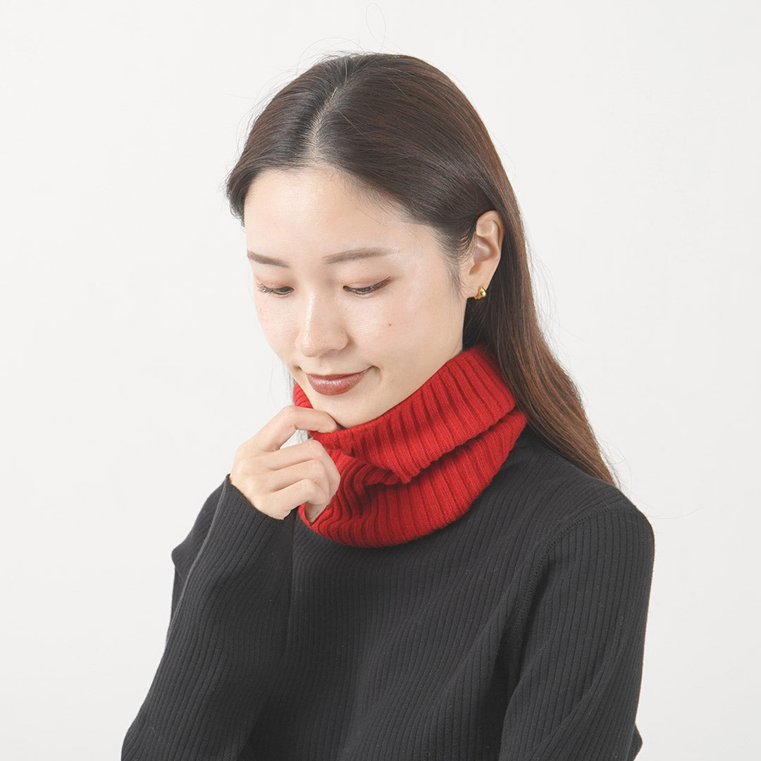 ROTOTO(ロトト) シームレス ネックウォーマー メリノオプティモ&カシミア