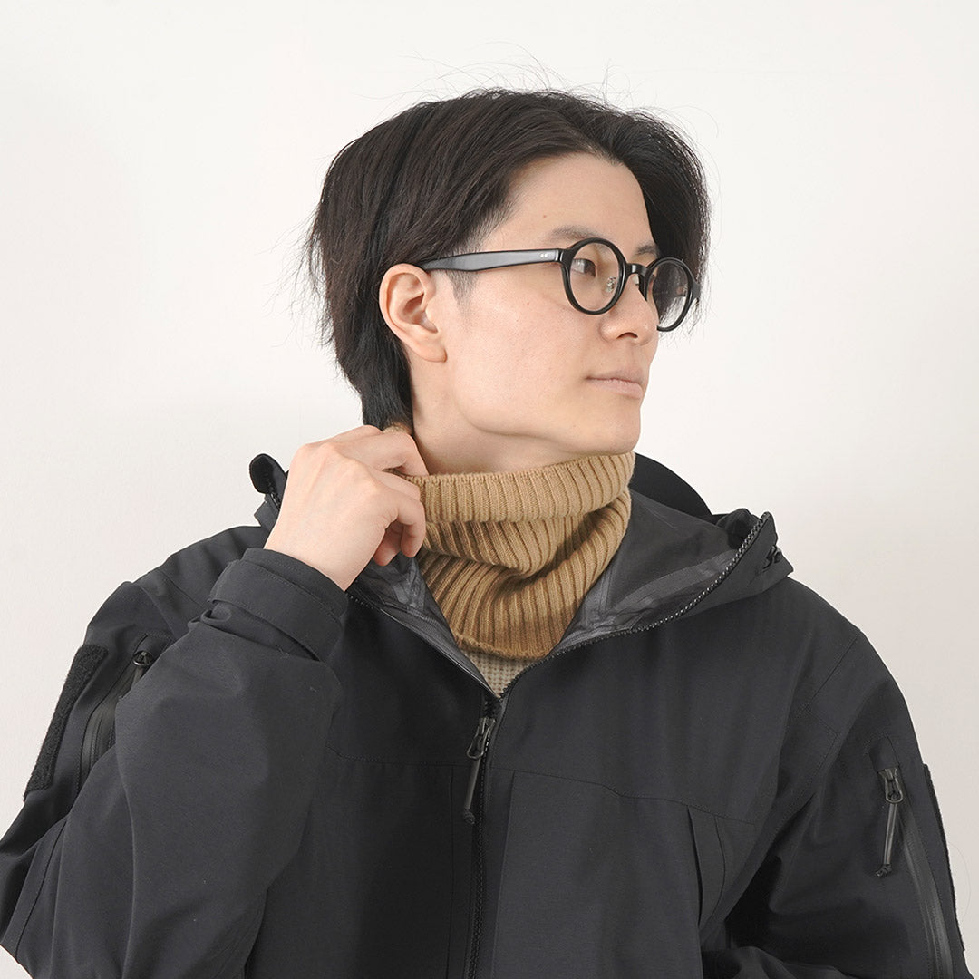 ROTOTO(ロトト) シームレス ネックウォーマー メリノオプティモ&カシミア