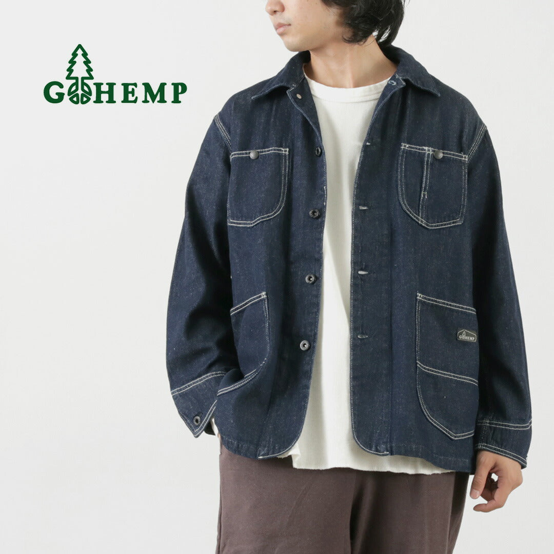 GOHEMP(ゴーヘンプ) カバーオールジャケット