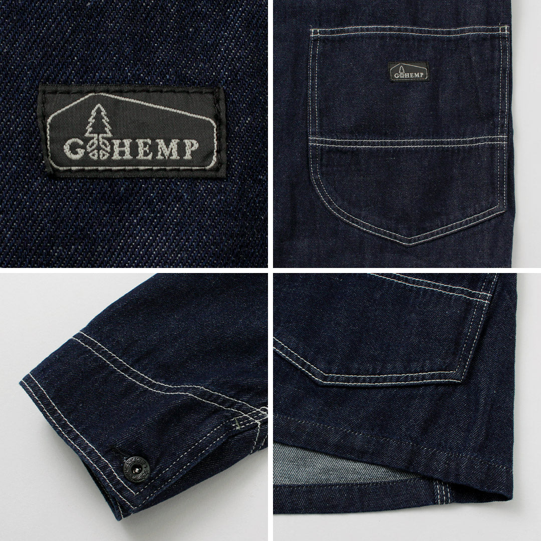 GOHEMP(ゴーヘンプ) カバーオールジャケット