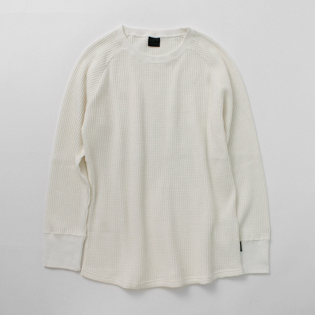 GOHEMP(ゴーヘンプ) 別注 ヘンプワッフル BASIC ラグランクルー