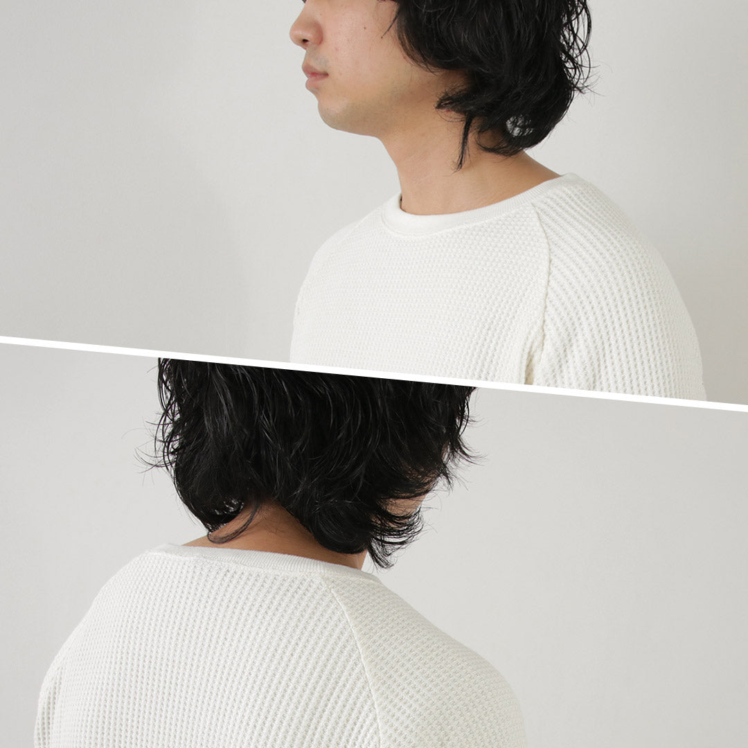 GOHEMP(ゴーヘンプ) 別注 ヘンプワッフル BASIC ラグランクルー
