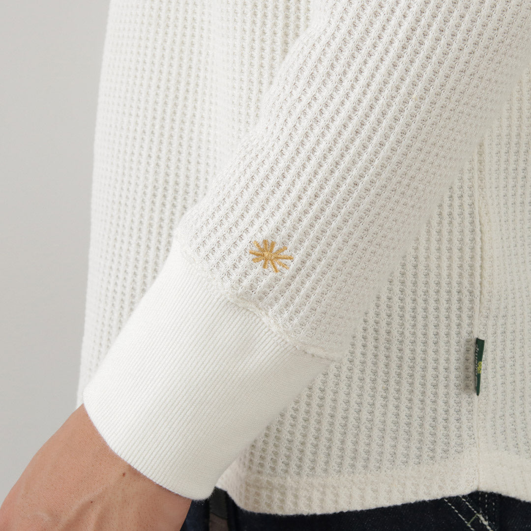 GOHEMP(ゴーヘンプ) 別注 ヘンプワッフル BASIC ラグランクルー