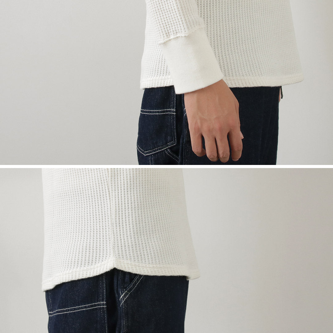 GOHEMP(ゴーヘンプ) 別注 ヘンプワッフル BASIC ラグランクルー