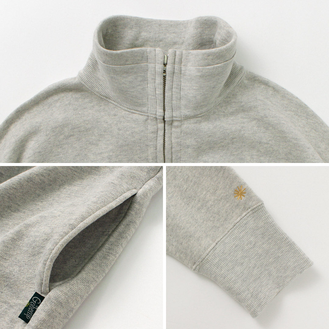 GOHEMP(ゴーヘンプ) 別注 スタンドアップ ジップスウェット
